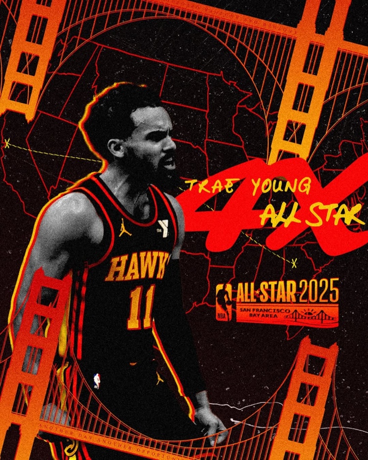  遞補入選全明星陣容！特雷-楊：生活中有些事比自己重要 4次啦