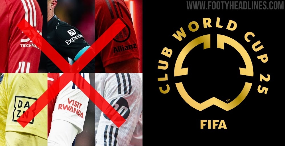  FIFA不允許世俱杯球隊(duì)有袖標(biāo)贊助，需貼上世俱杯徽標(biāo)
