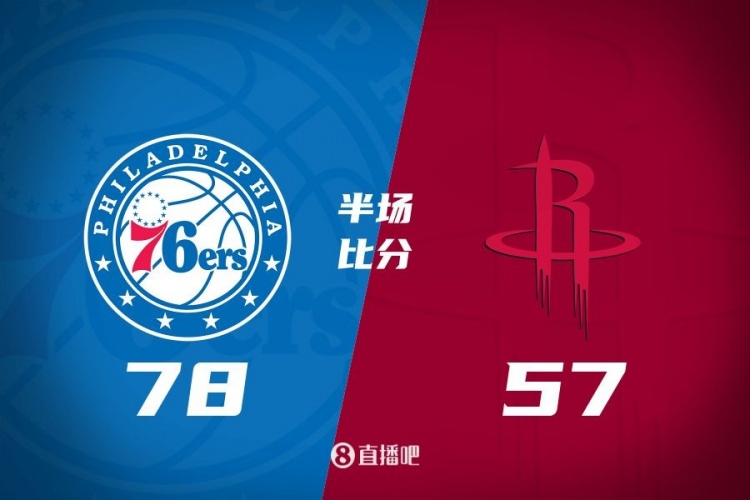  殘陣76人4人上雙半場(chǎng)領(lǐng)先火箭21分！伊森18分 杰倫-格林11中2
