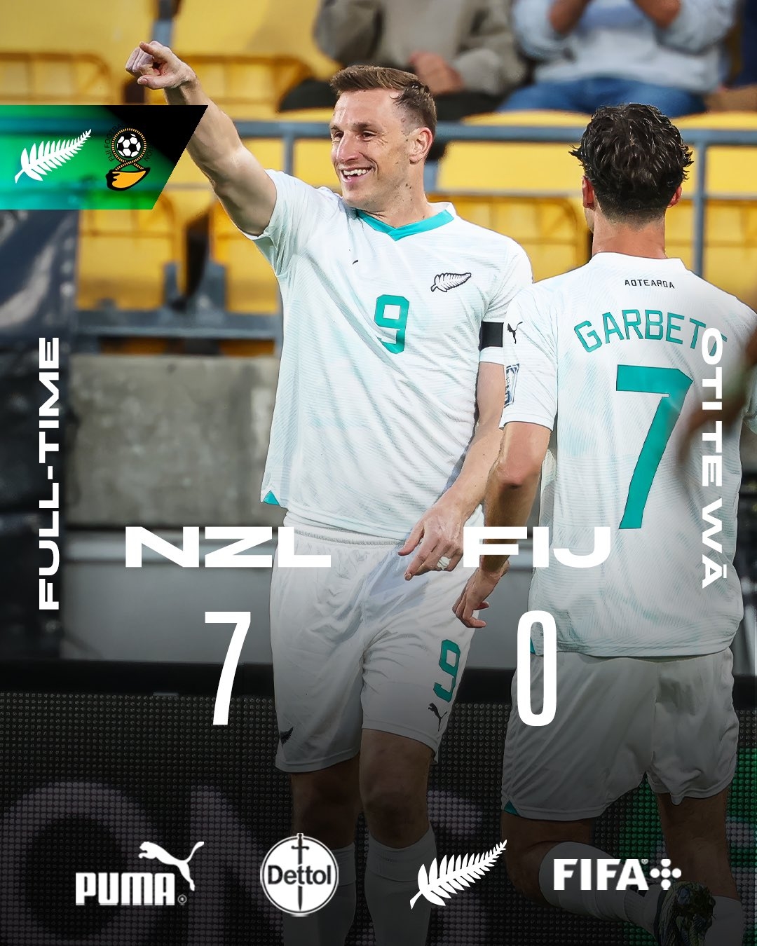  距世界杯一步之遙！新西蘭7-0進大洋洲決賽，其FIFA排名高國足1位