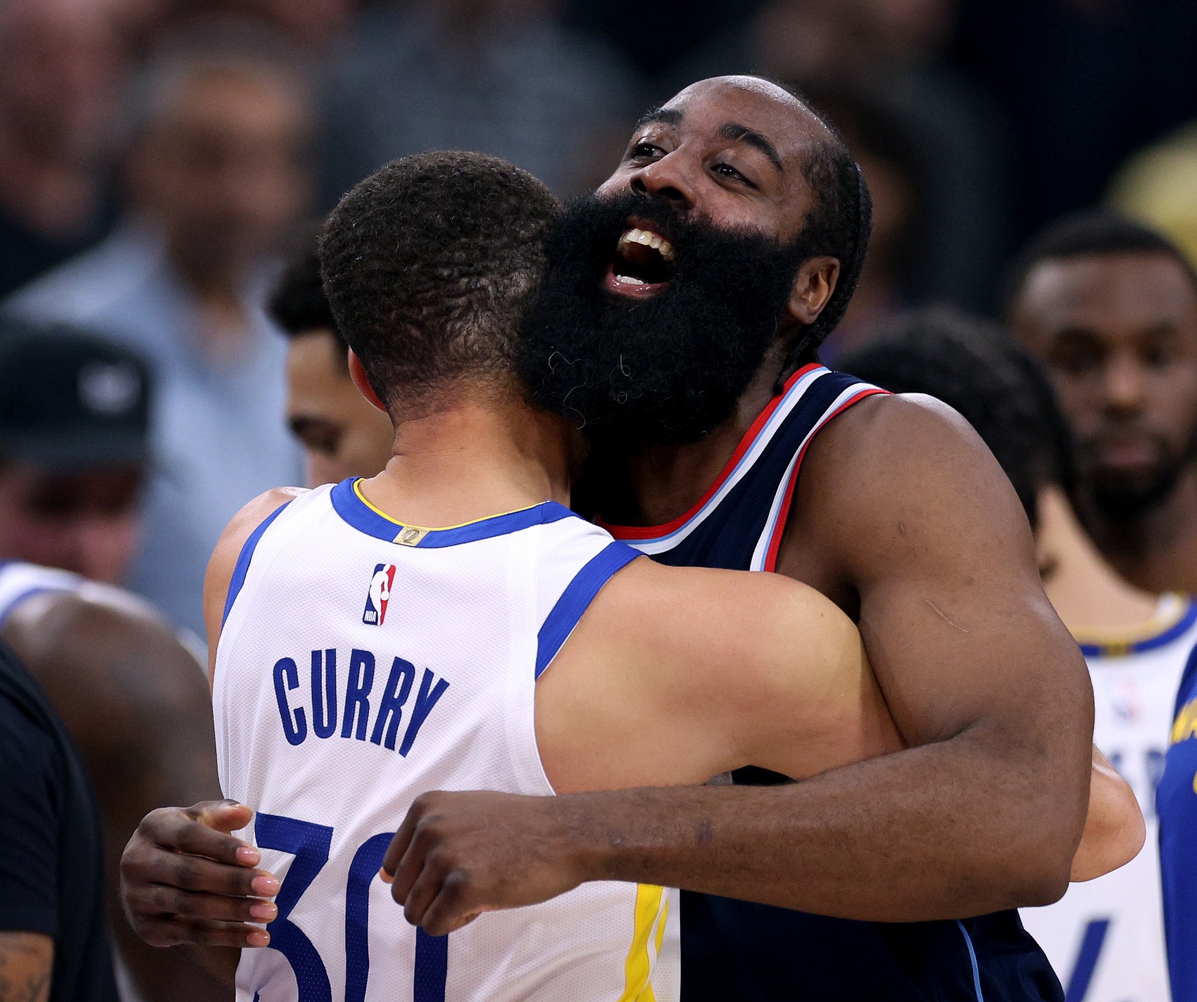  諸神黃昏！庫里哈登先后50+ NBA歷史首次兩名35歲以上球員轟50+！
